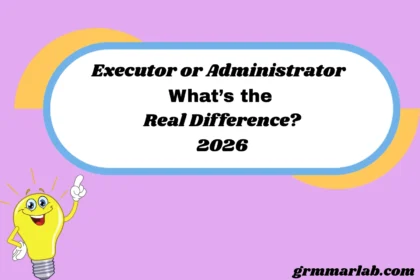 executor or administrator