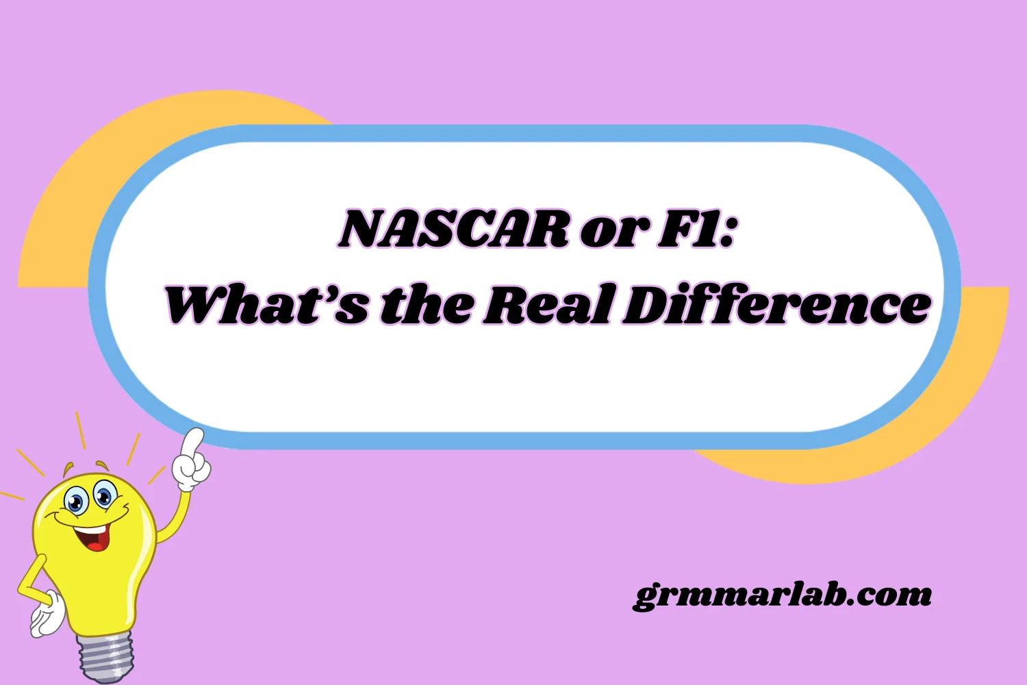 NASCAR or F1: What’s the Real Difference
