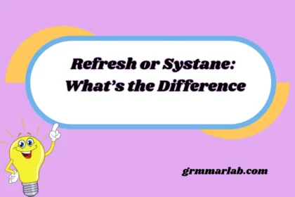 refresh or systane