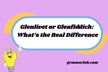Glenlivet or Glenfiddich: What’s the Real Difference