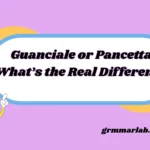 Guanciale or Pancetta