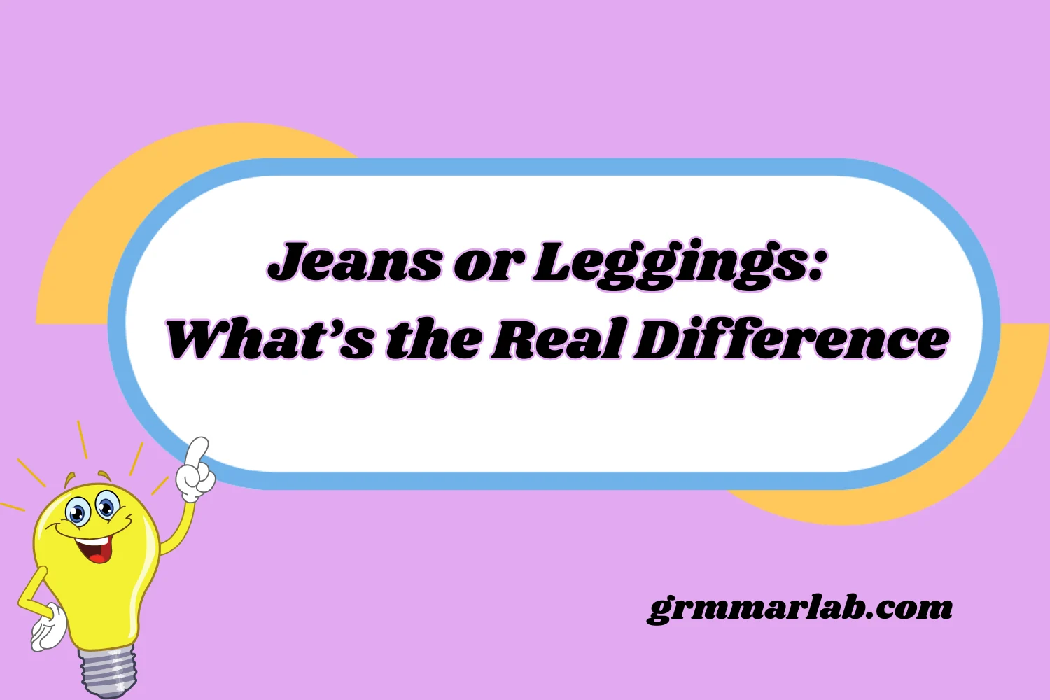 Jeans or Leggings: What’s the Real Difference