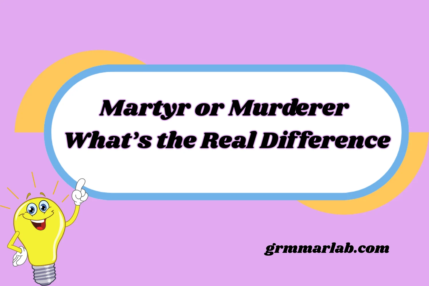 Martyr or Murderer What’s the Real Difference