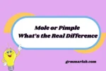 Mole or Pimple What’s the Real Difference