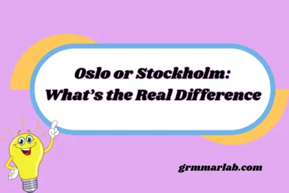 Oslo or Stockholm: What’s the Real Difference