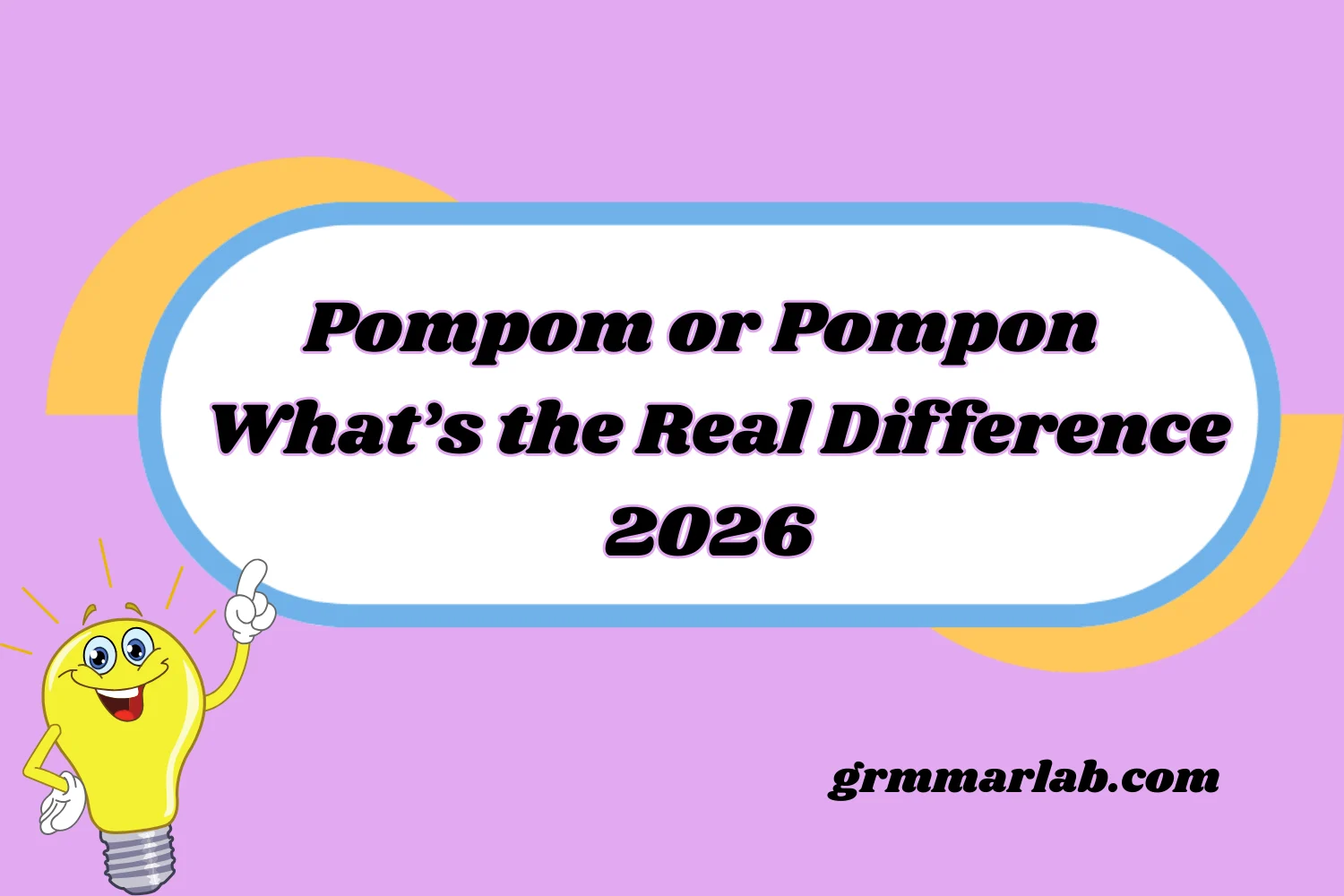 Pompom or Pompon