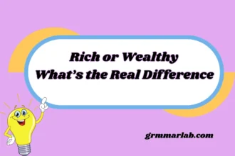 Rich or Wealthy