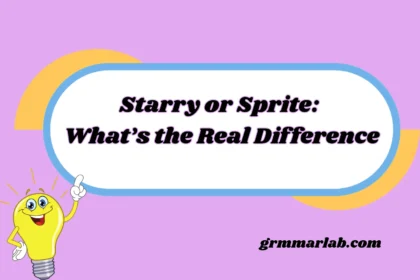 Starry or Sprite: What’s the Real Difference