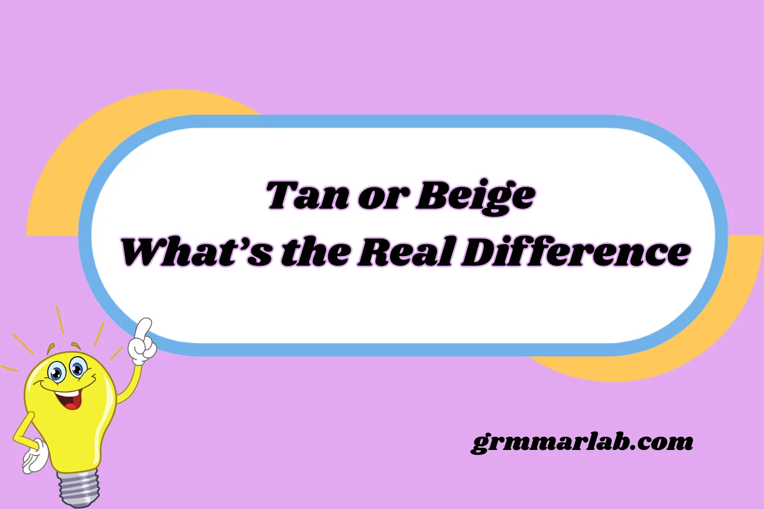 Tan or Beige What’s the Real Difference