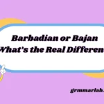 Barbadian or Bajan