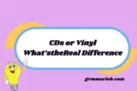 CDs or Vinyl