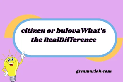 citizen or bulova