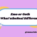 Emo or Goth
