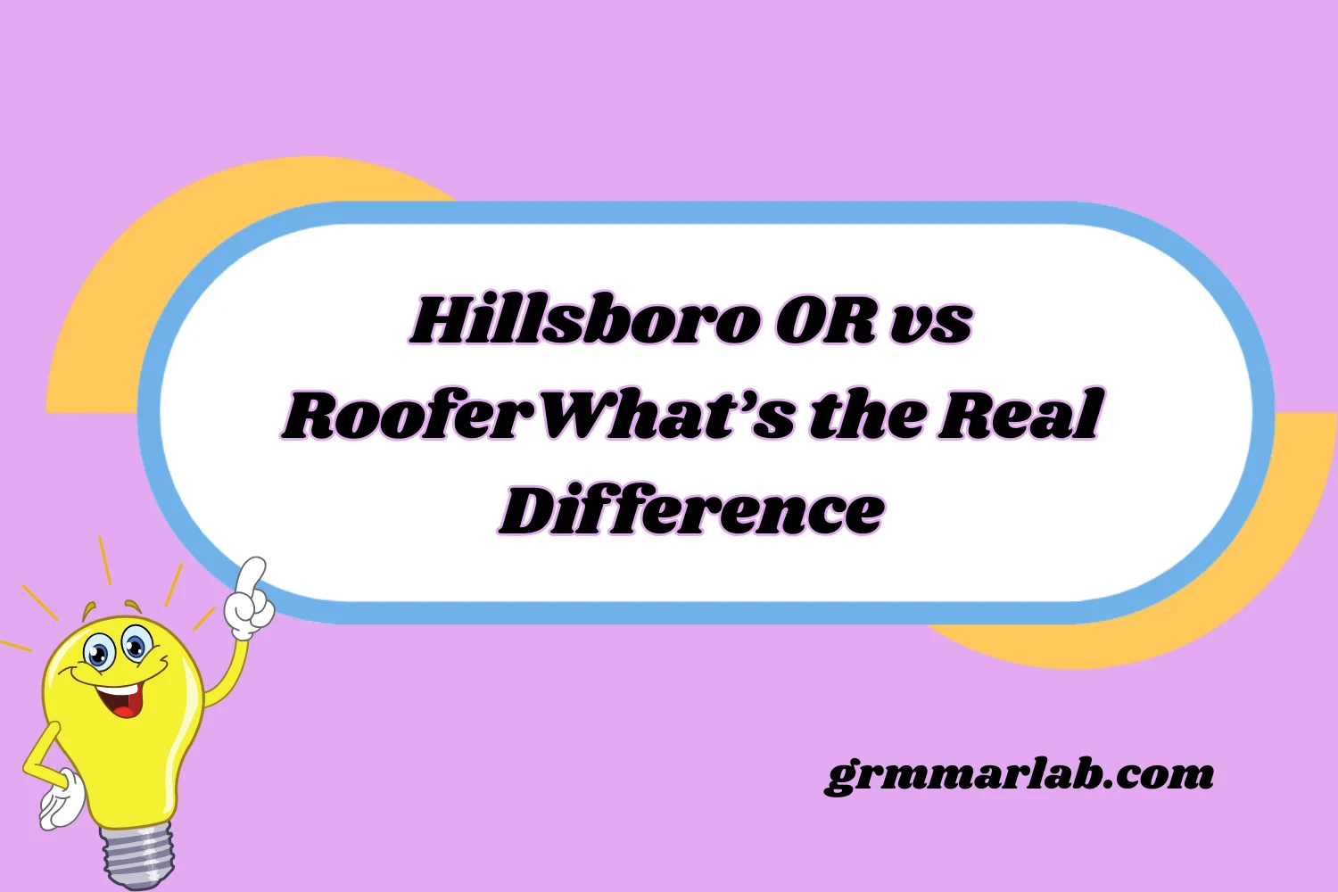 Hillsboro OR vs Roofer