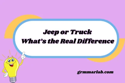 Jeep or Truck