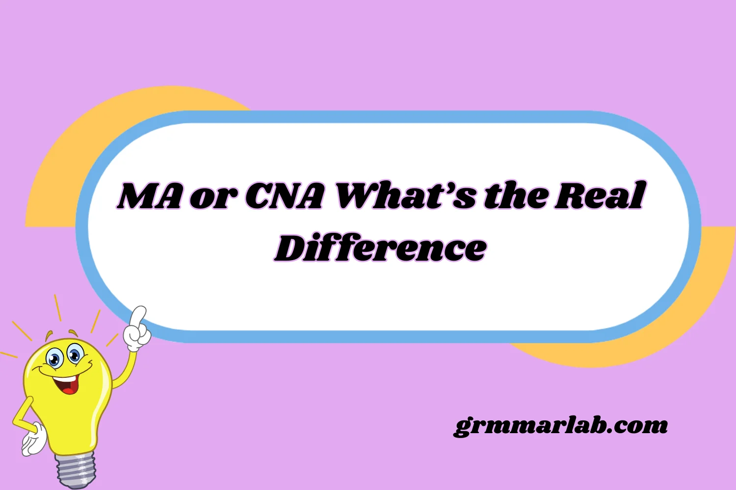 MA or CNA