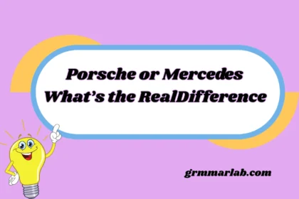 Porsche or Mercedes