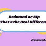 Redmond or Zip