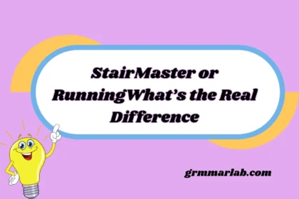 StairMaster or Running