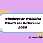 Whiskeys or Whiskies