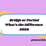 Bridge or Partial