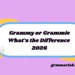 Grammy or Grammie