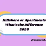 Hillsboro or Apartments
