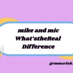 mike and mic