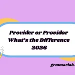 Provider or Providor