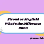 Stroud or Mayfield