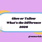 Ghee or Tallow