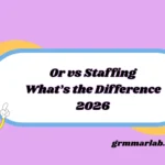 Or vs Staffing