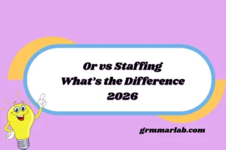 Or vs Staffing