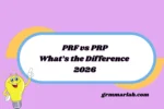prf or prp