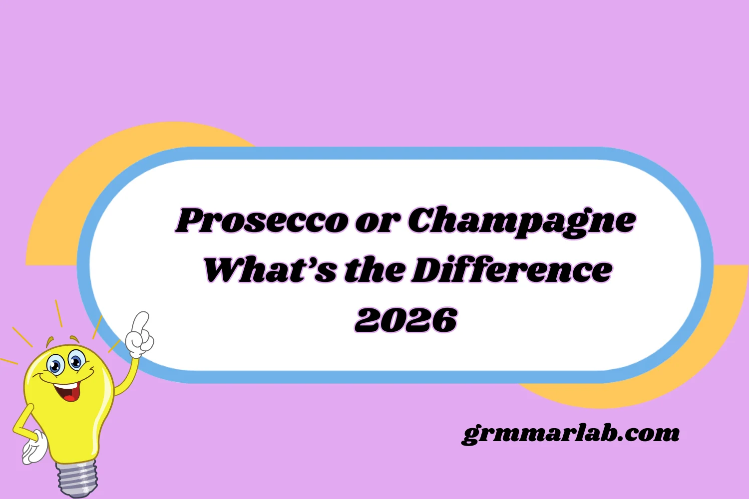 Prosecco or Champagne