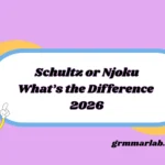 Schultz or Njoku