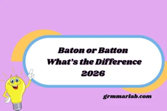 Baton or Batton