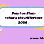 Paint or Stain