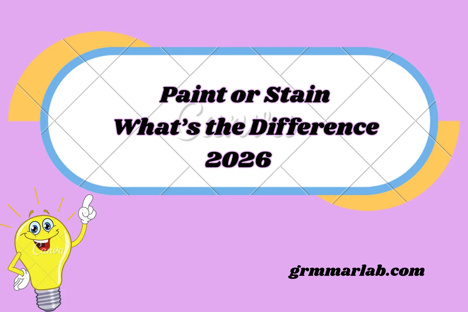 Paint or Stain