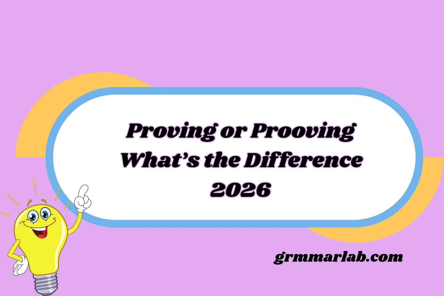 Proving or Prooving