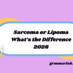 Sarcoma or Lipoma
