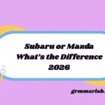 Subaru or Mazda