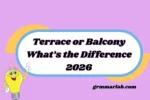 Terrace or Balcony
