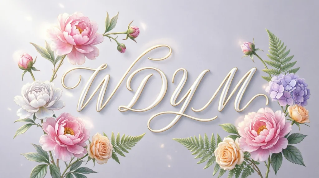 WDYM Meaning in Text