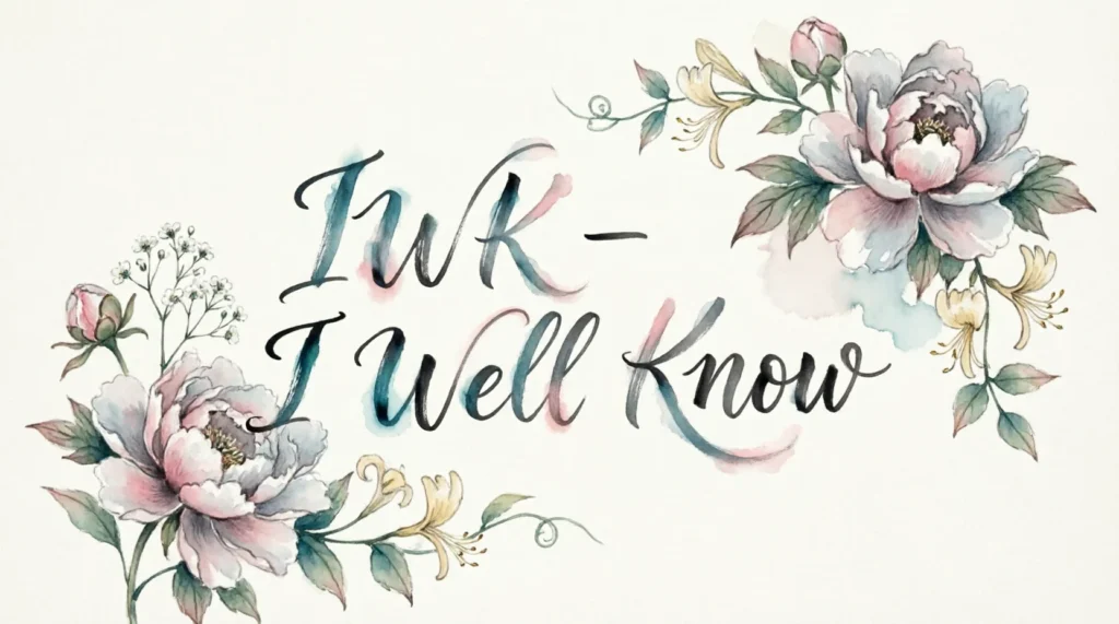 IWK Meaning in Text