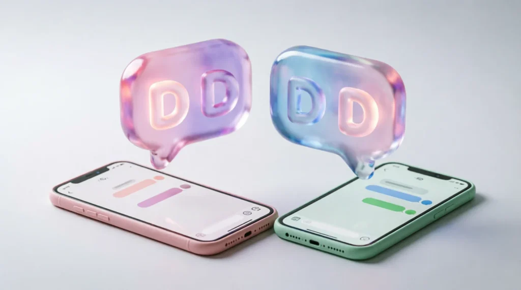 DD Meaning in Text