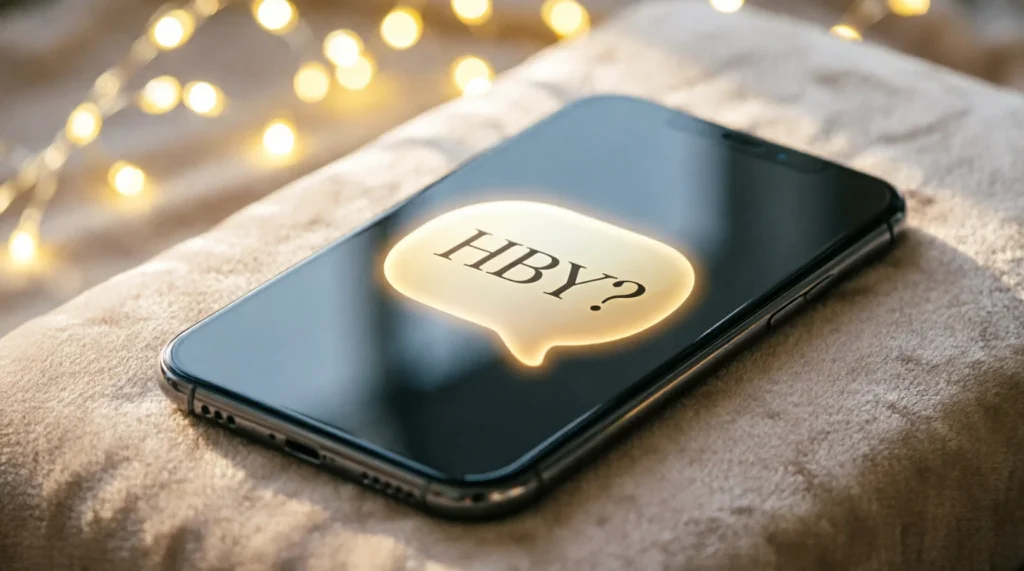 HBY Meaning in Text