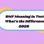 BMF Meaning in Text