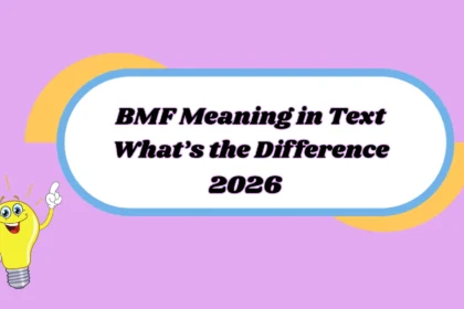 BMF Meaning in Text