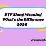 DTF Meaning in Text